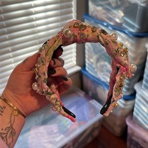 Lele Sadoughi x LoveShack Fancy Embellished Headband